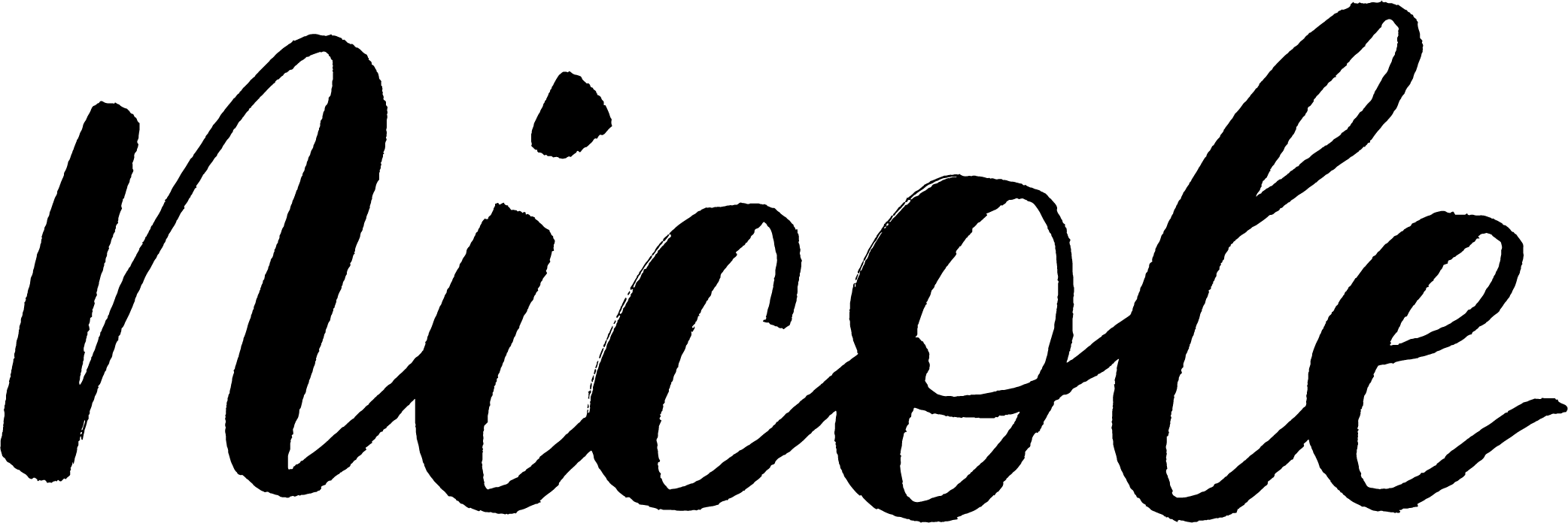 Unterschrift Schwarz