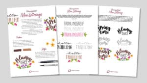 Vorschaubilder_Mini Letterings