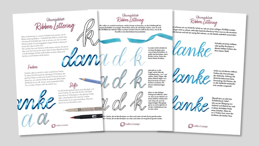 Vorschaubilder_Ribbon Lettering