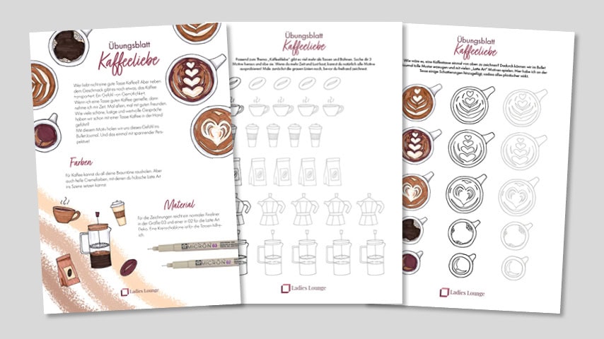 Vorschaubilder_Übungsblatt Kaffeeliebe