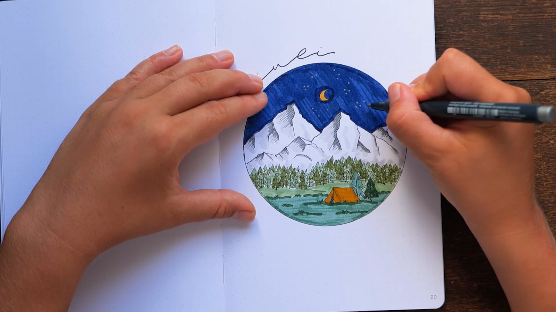 Workshop_Coverpage mit Mini Gemälde
